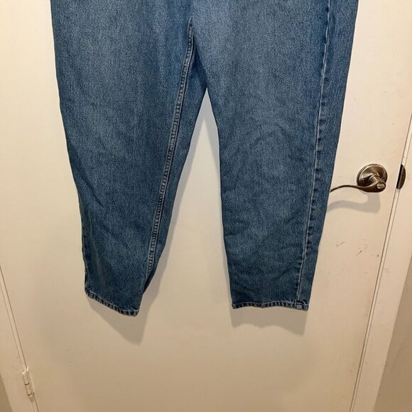 L.L. Bean Womens Original Fit Jeans Size 16 Elastic Waist 100% Cotton - Picture 2 of 9